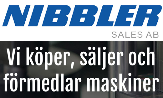 Nibbler - vi köper, säljer och förmedlar plåtmaskiner